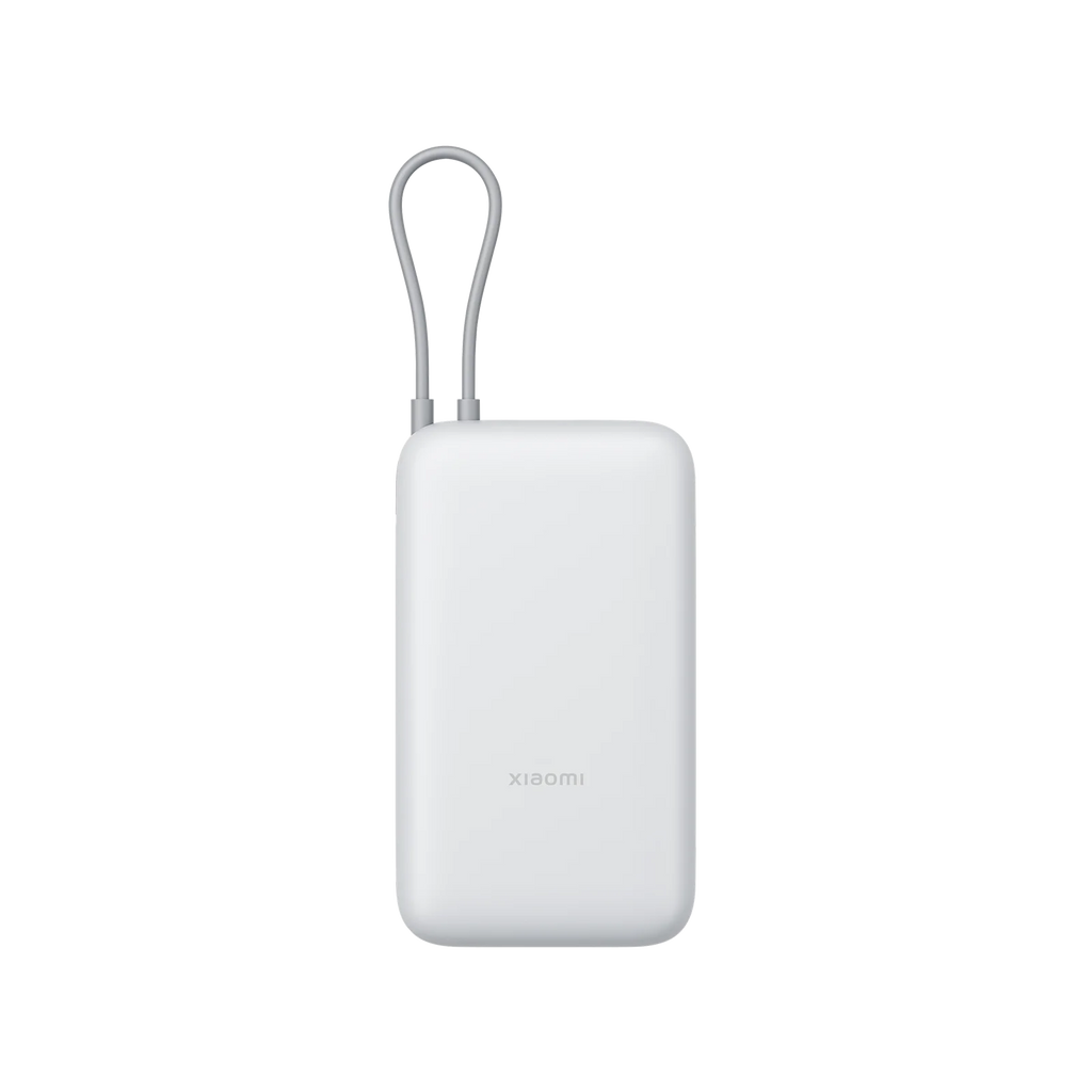 Xiaomi Power Bank 20000mAh avec Câble Intégré – Charge Rapide Bidirectionnelle 22,5W