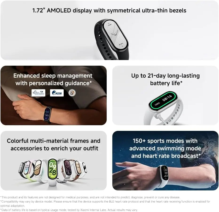 XIAOMI Smart Band 10 bracelet intelligent