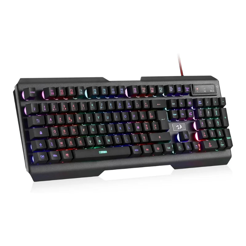 Redragon K506 Clavier filaire avec LED arc-en-ciel