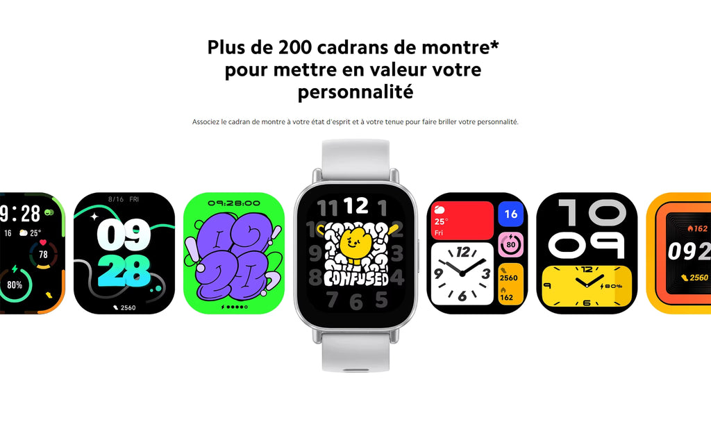 XIAOMI REDMI Watch 5 Active montre connectée  ( 2 coloris au choix )