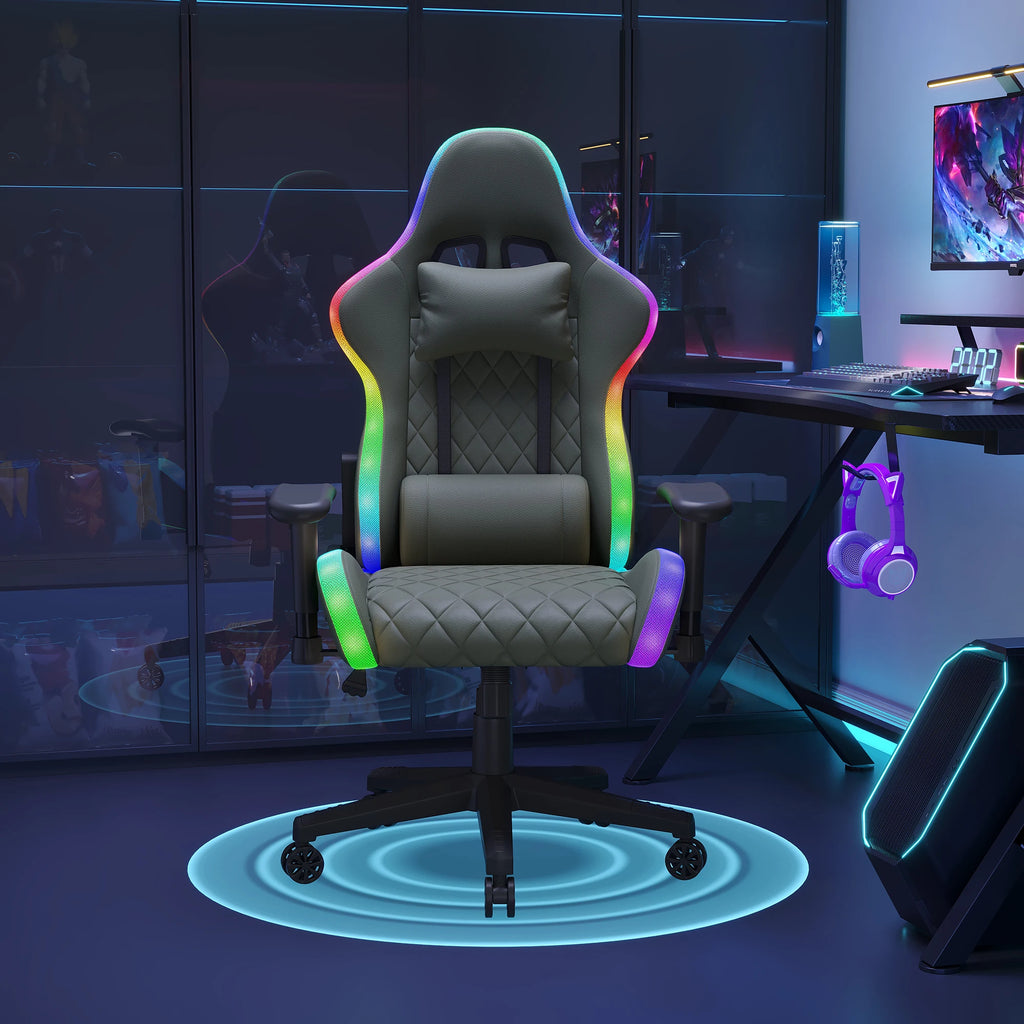 Fauteuil Gaming avec éclairage LED