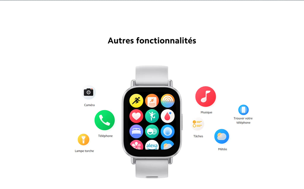 XIAOMI REDMI Watch 5 Active montre connectée  ( 2 coloris au choix )