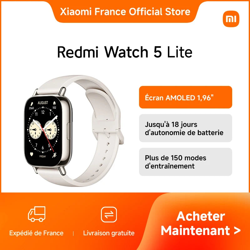 XIAOMI Redmi Watch 5 Lite montre connectée