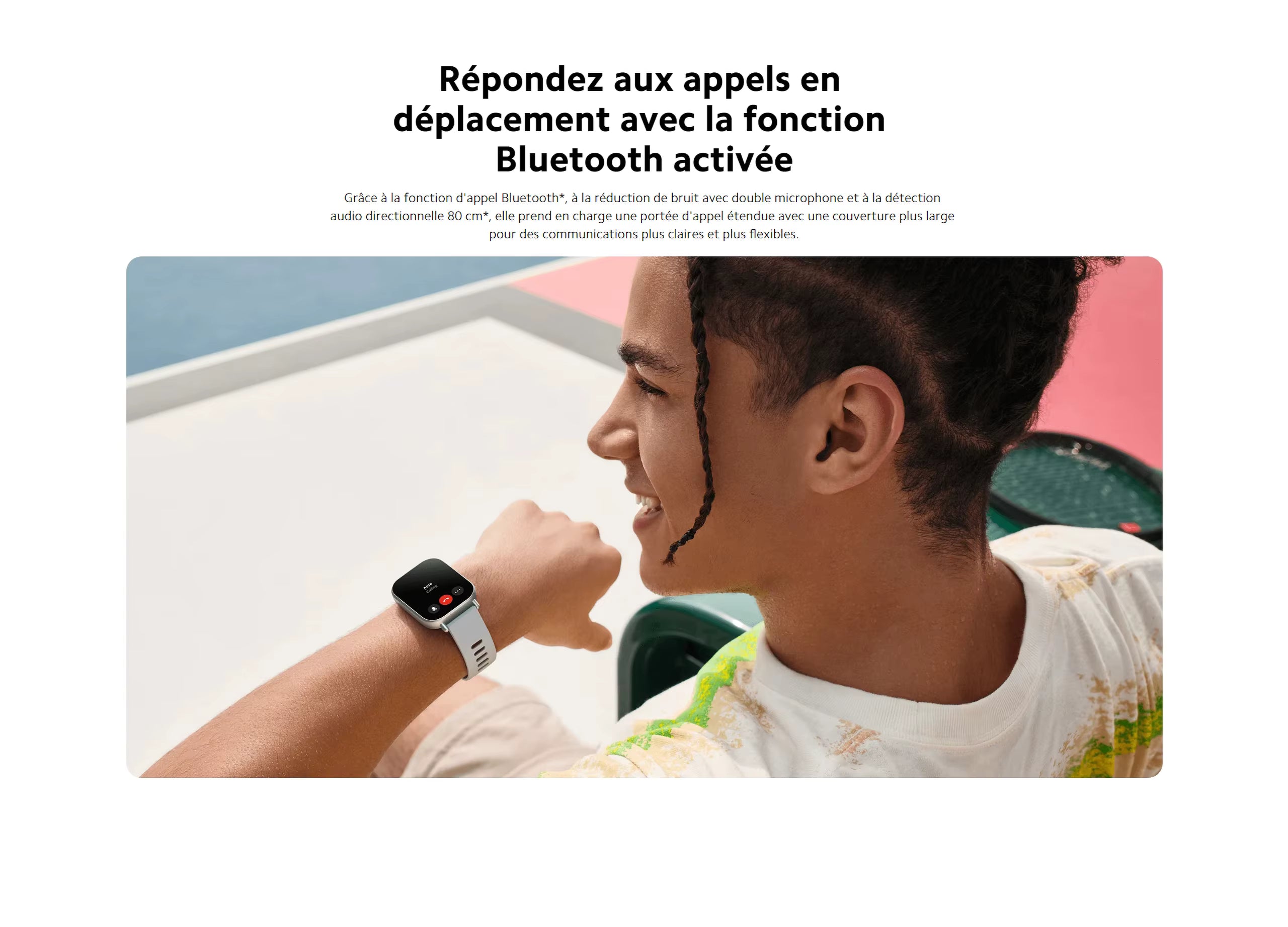XIAOMI REDMI Watch 5 Active montre connectée  ( 2 coloris au choix )